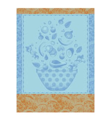 Torchon Salade d'été 100% coton Le Jacquard Francais