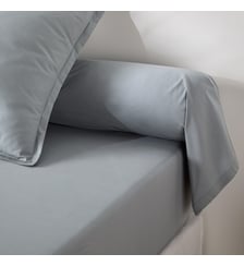 Taie de traversin en percale de coton, 80 fils La Redoute Interieurs