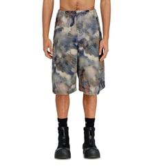 Bermuda fluides à imprimé camouflage intégral Diesel