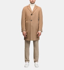 Manteau en drap de laine regular Dax Digel