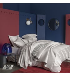 Housse de couette unie en satin de coton bio, TEOPHILE Alexandre Turpault