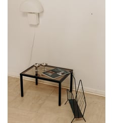 Table d'appoint en métal Hanna N°643- Produit chiné Debongout