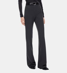 Pantalon flare en maille punto stoffa Pinko