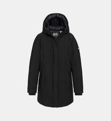 Parka longue déperlante à capuche Schott