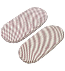 Lot de 2 draps housses pour nacelle Walking Mum