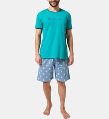 Pyjashort en jersey de coton léger - IA de la joie Arthur