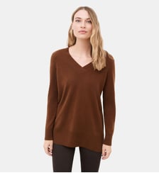 Pull mfrank 100% cachemire - Motif uni Caroll