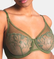 Soutien-gorge avec armatures Sin kaki Maison Lejaby