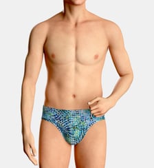 Slip de bain imprimé exotique Impetus