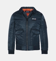 Blouson bomber nylon brillant Schott