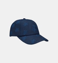 Casquette brodée Tortue All Over Vilebrequin