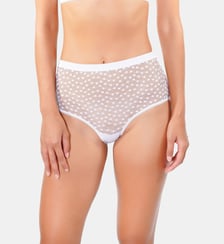 Culotte taille haute - Daisy White Huit