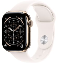 Montre connectée 42mm Tit Or / Rose Serie 11 S/M Cellular Apple