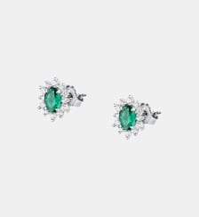 Boucles D'Oreilles en Argent 925%, Zircons TESORI Morellato
