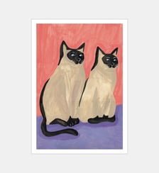 Poster   Twins - Iga Kosicka Poster & Frame