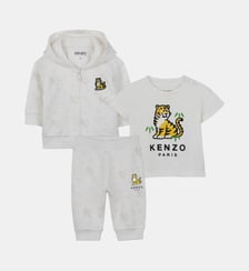 Ensemble t-shirt, cardigan et pantalon Kenzo Kids