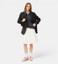 Blazer laine mélangée Lacoste