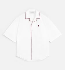 Chemise manches courtes Ami de Coeur flèche unisexe en coton AMI Paris