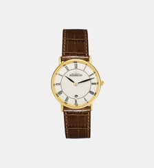 Montre Classiques Blanc 16845P08MA Herbelin