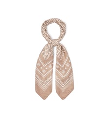 Foulard Bandana monogrammé à perles métallisées Liu Jo