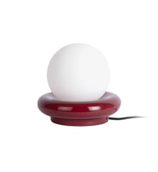 Lampe de Table Catania Ring - Bordeaux - 20x20x19cm Leitmotiv