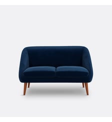 Canapé 2 places, en velours La Redoute Interieurs
