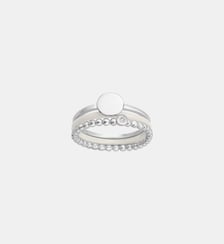 Bague États d'Âme en Argent La Garçonne Diamant