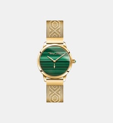 Montre pour femme Garden Spirit malachite or Thomas Sabo