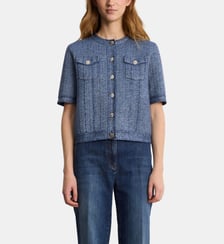 Gilet effet jean à manches courtes - LISA Pablo