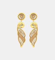 Boucles d'oreilles clip Angèle longues  - Angele Satellite