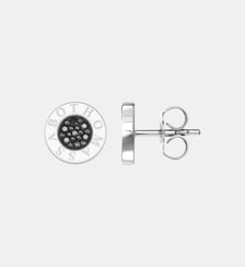 Clous d'oreilles Classic pavé noir Thomas Sabo