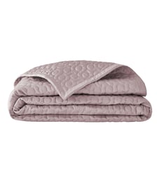 Couvre-lit matelassé uni en satin de coton bio, POESIE Alexandre Turpault