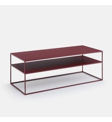 Table basse double plateau en métal acier La Redoute Interieurs