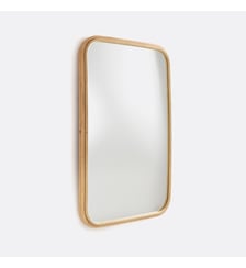 Miroir rectangulaire en rotin 60x90 cm La Redoute Interieurs