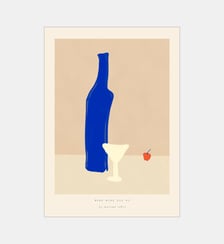 Poster   More wine plz #3 - Maxime - PSTR Studio Poster & Frame
