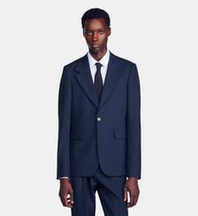 Veste de costume en laine Sandro