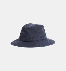 chapeau Santo en coton bleu Agnès b.