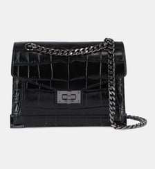 Sac Emily small chaîne cuir embossé The Kooples