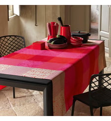 Nappe enduite Fleurs de Kyoto Le Jacquard Francais