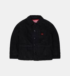 Veste workwear avec logo Diesel Kids