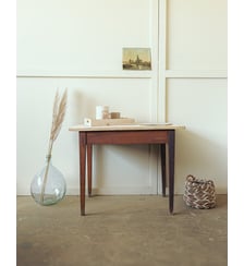Table d'auberge rénovée Romy N°1428- Produit chiné Debongout