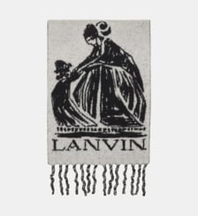 Écharpe La Mere Et L'Enfant En Laine Lanvin