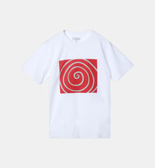 T-shirt le mixte en jersey de coton artiste louise bourgeois Agnès b.