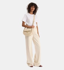 Sac Senda cuir noir Ines de la Fressange Paris