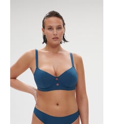 Haut de maillot de bain avec armatures - Bleu mystère Simone Pérèle