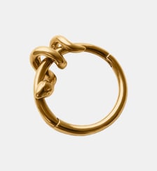 Piercing en or jaune 18 carats en forme de symbole de l’infini Aristocrazy