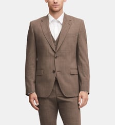 Veste de costume en laine regular Duncan Digel