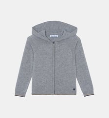 Cardigan -   laine capuche maille Tartine Et Chocolat