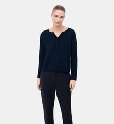 Pull msandy 100% cachemire - Motif uni Caroll