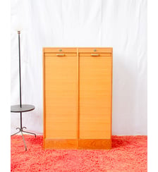 Meuble de métier en chêne Fernand N°485 - Produit chiné Debongout